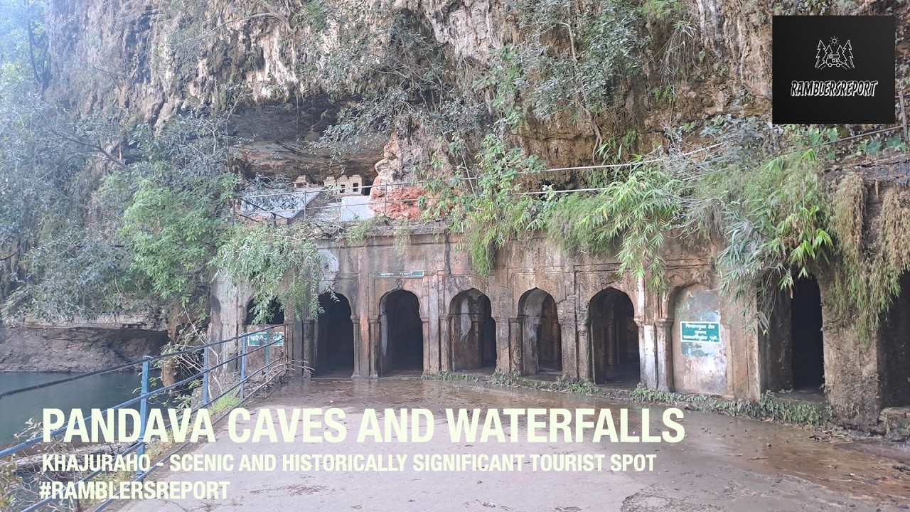 'Kutch to Khajuraho Backpacking' - Khajuraho - Pandav Caves and Falls