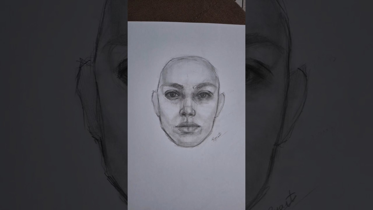 Sabe aquele círculo que quase todo desenhista faz? Às vezes não precisa dele😉 #comodesenhar #drawing