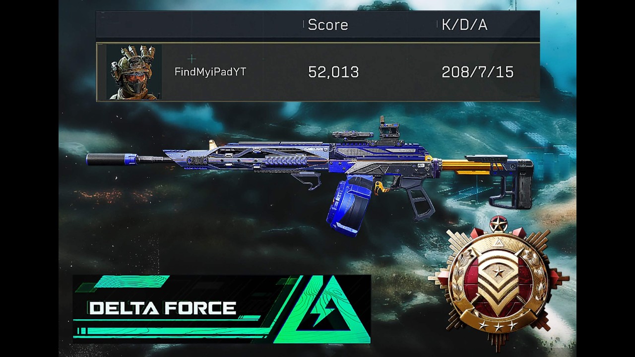 DELTA FORCE MOBILE 208 KILLS AK-12 META (NO FREE TREATS!)
