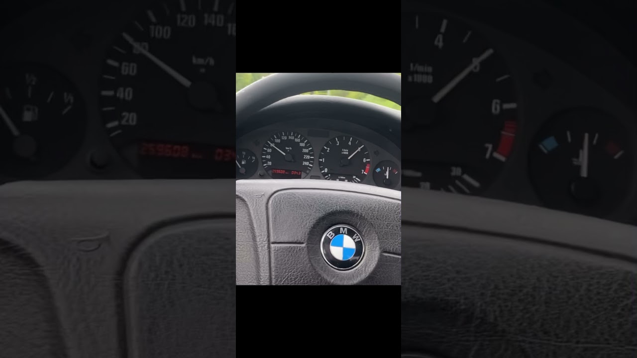 BMW E36 323i 0-100kph