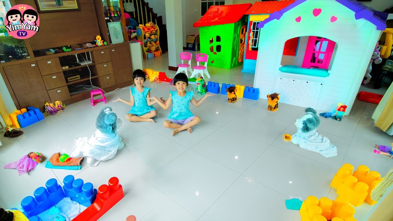 หนูยิ้มหนูแย้ม | เปิดสวนสัตว์ Pretend Play Toy ZOO!