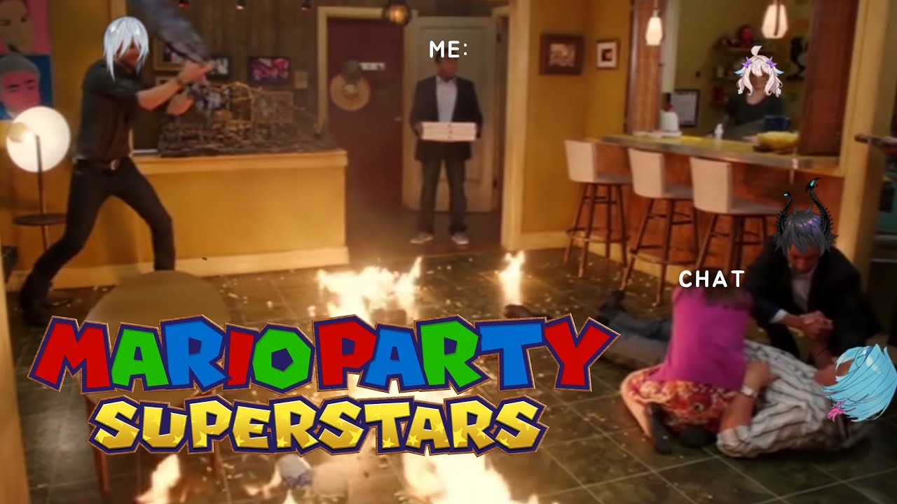 The D̶i̶s̶a̶s̶t̶r̶o̶u̶s̶ Hilarious Mario Party Superstars [ Staring: Enna, Fulgur, Kyo and Ren ]