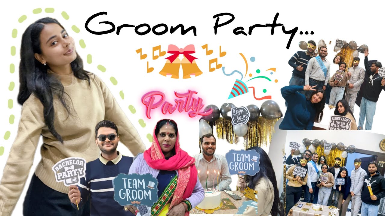 Bhaiya ko di Surprise Party 🫣🫶|| shadi ke rituals start ||📯#galaxyofmemories #shadivibes #fun #viral