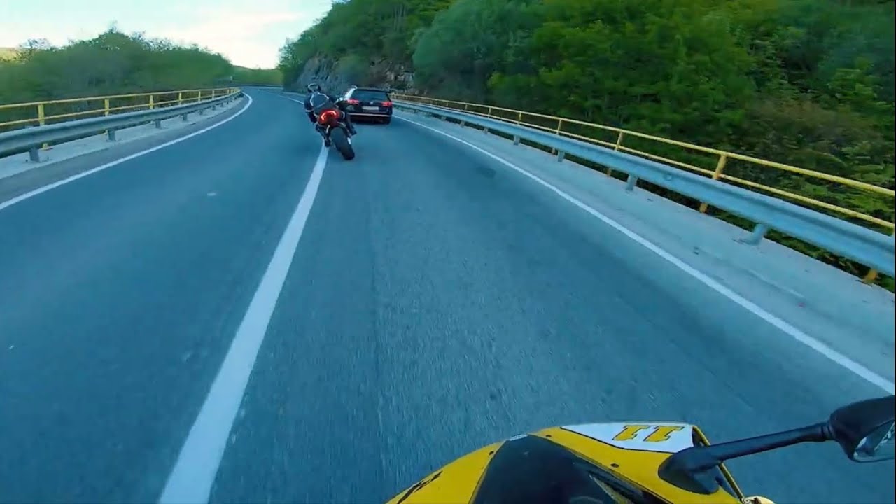YAMAHA R1 RN12 50th Anniversary (OnBoard) Chasing DUCATI PANIGALE V4 Through Mountain Roads (Part 3)