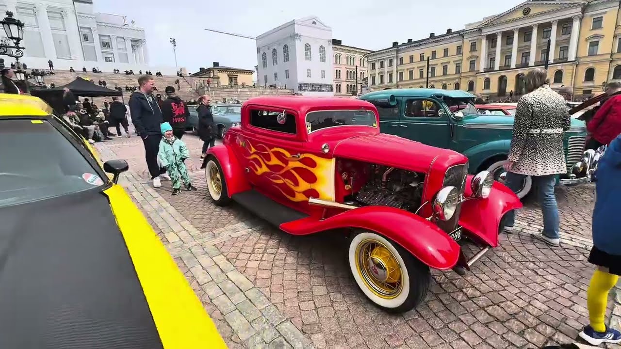 Classic Car Parade Helsinki 24.5.2025