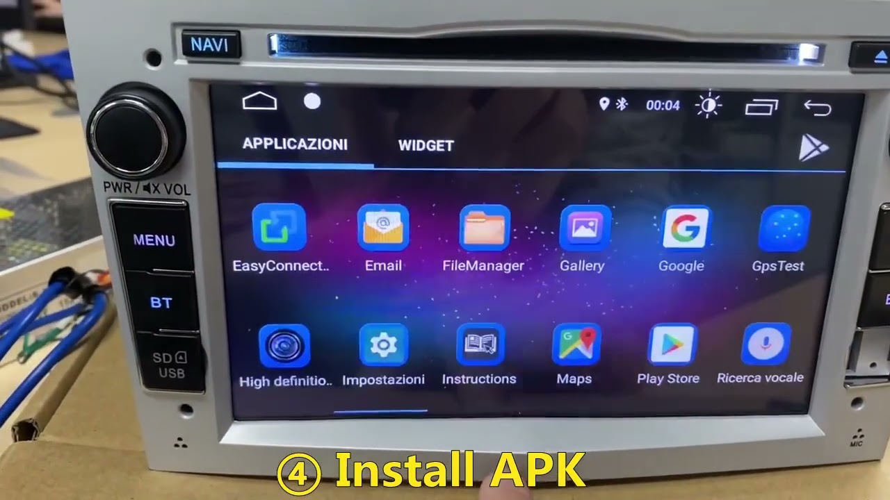 AWESAFE How to update and install IGO maps in Android Autoradio 2 DIN