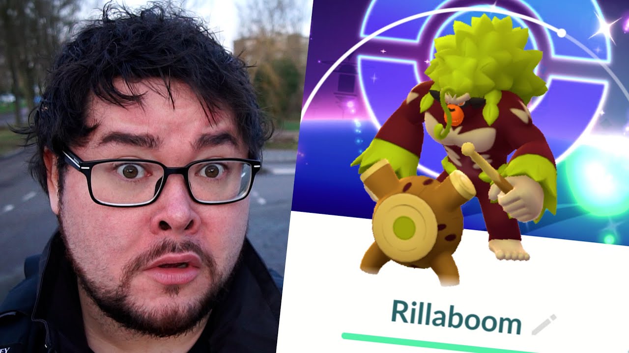 Shiny Grookey Community Day was a struggle.