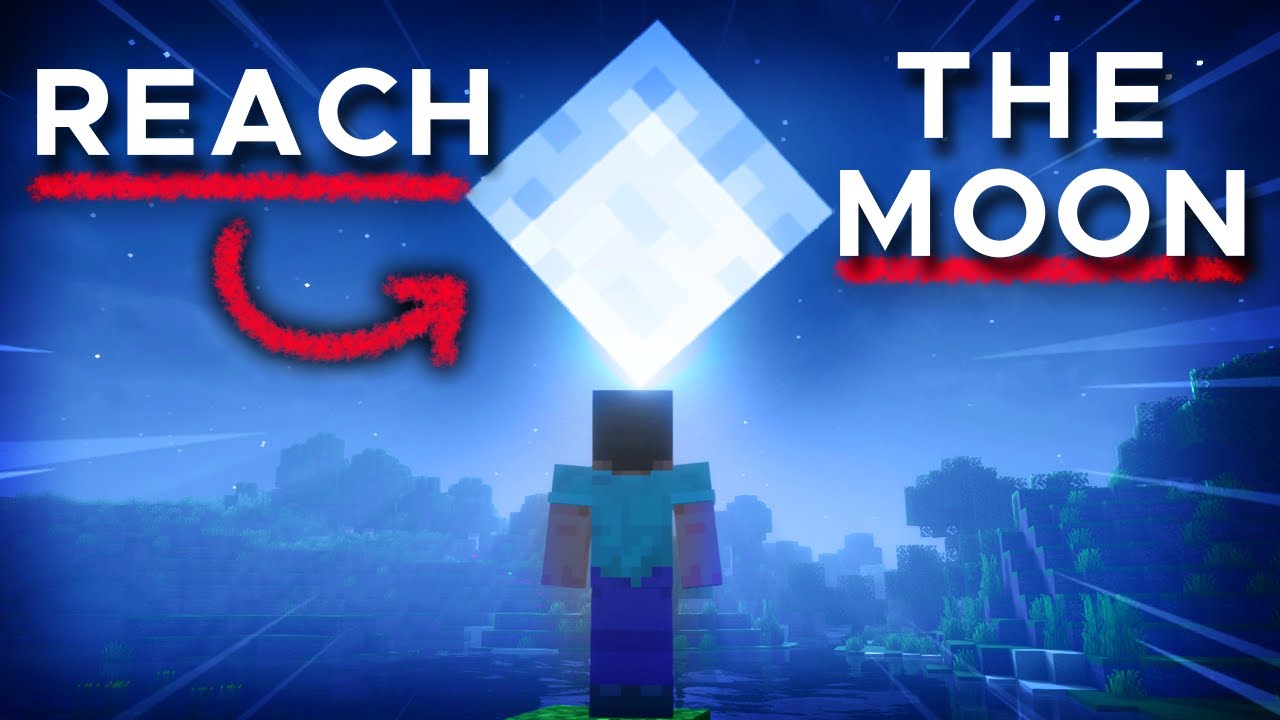Can you reach the MOON in Minecraft?