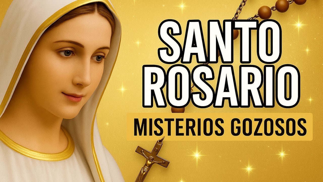 Santo Rosario de Hoy Sábado 14 de Marzo 2026 🌹 Misterios Gozosos