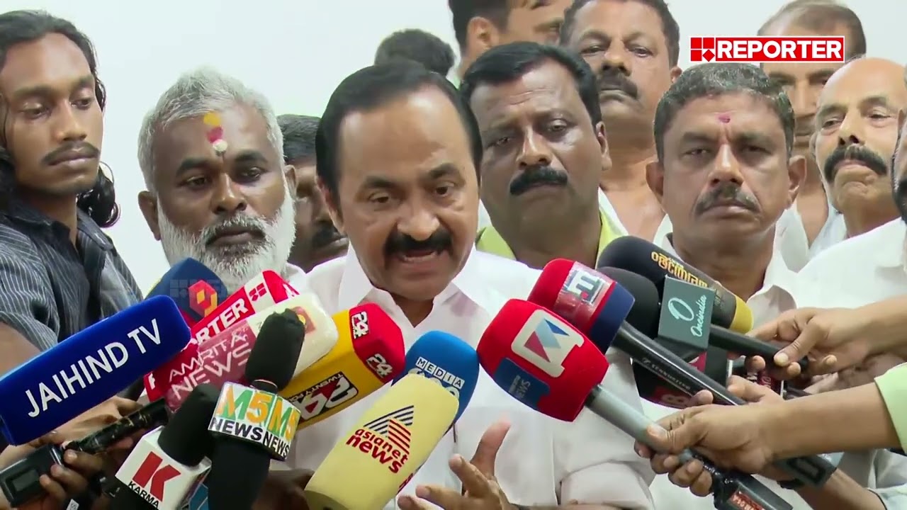 'ഇതിനേക്കാൾ വലിയ നേതാക്കന്മാർ ക്യൂ നിൽക്കുന്നുണ്ട്, അവരും ജയിലിൽ പോകേണ്ടിവരും'; VD Satheesan