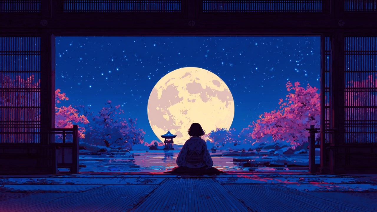4 Hours of Japanese Lo-Fi Hip Hop 🌙Mix with Koto🌸Dreamy Chill Music