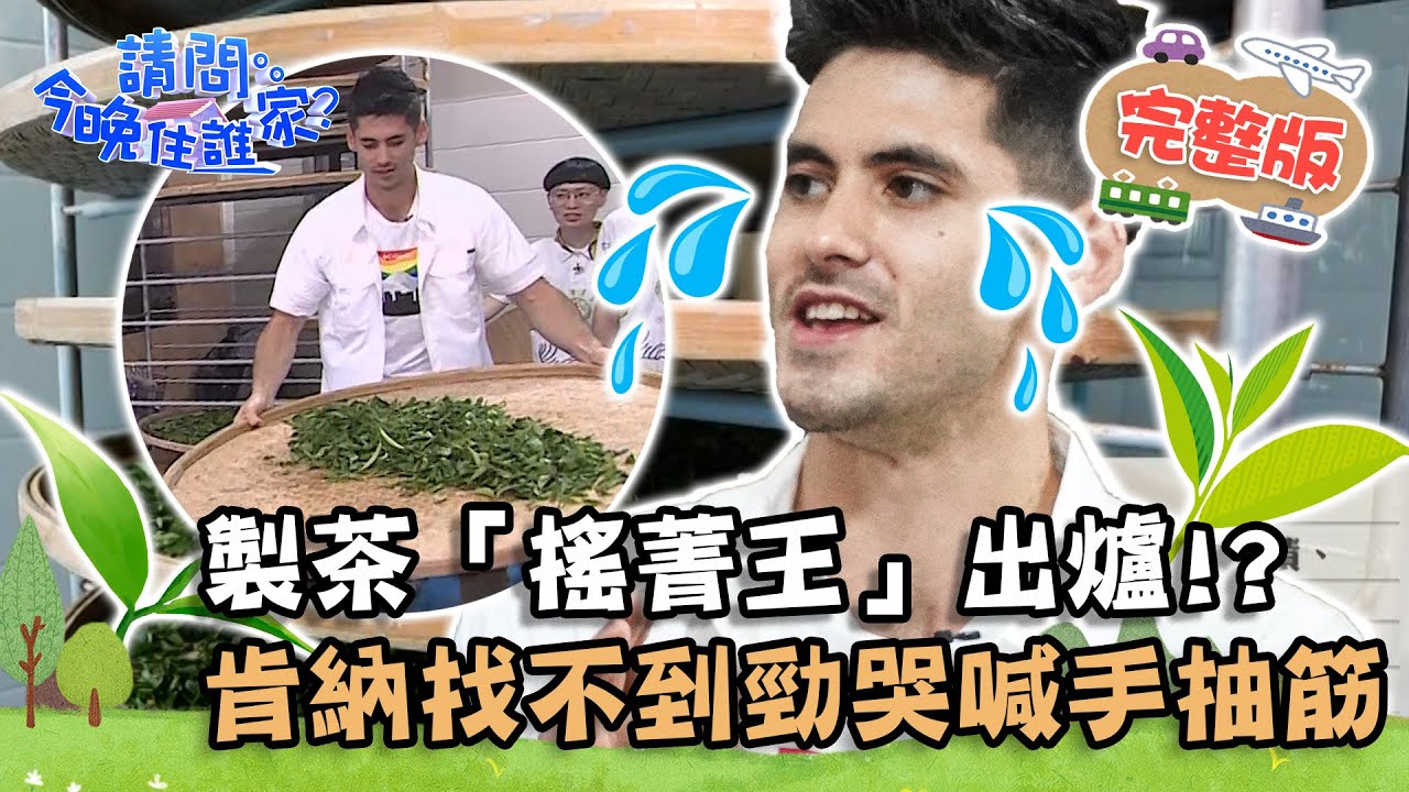 【新北】製茶「搖菁」王出爐？！肯納找不到巧勁 哭喊：手快抽筋！？📌三峽【#請問今晚住誰家】20210727 EP385 王傳一 肯納 鍾承翰