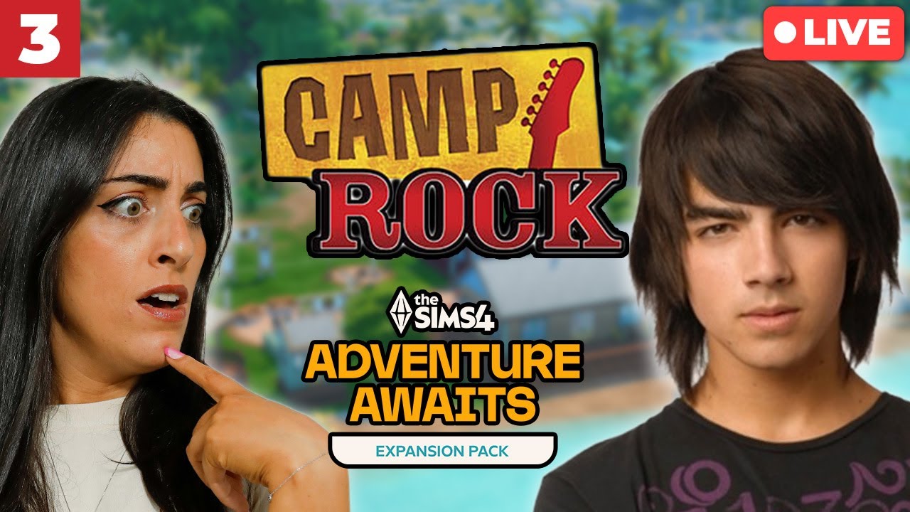 Lets Play Camp Rock with The Sims Adventure Awaits 🎸 | PT 3
