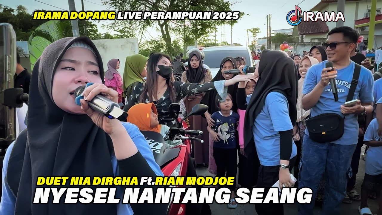 Nia Dirgha Bertemu Safa Artalita Live Irama Dopang Di Perampuan Terbaru 2025