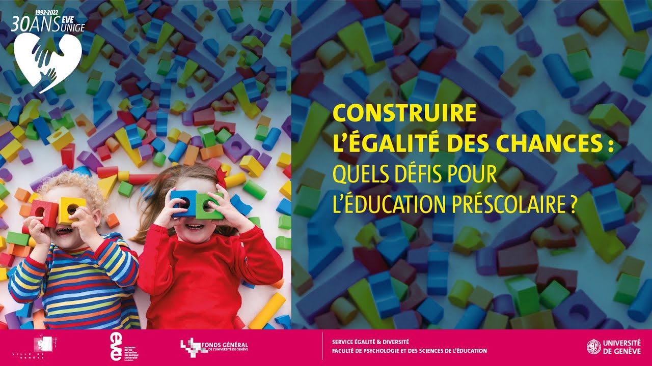 Construire l'égalité des chances : quels défis pour l'éducation préscolaire ?