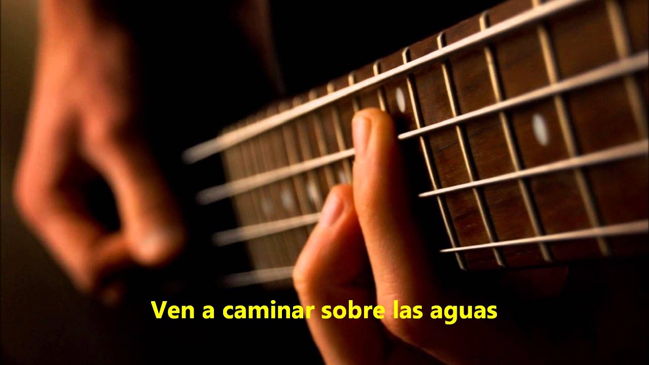 Ven a caminar sobre las aguas