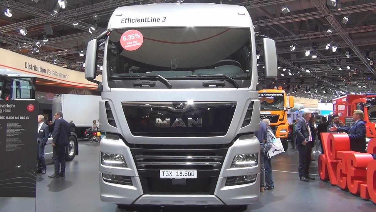 MAN TGX 18.500 4x2 BLS EL Long Haul Tractor Truck (2017) Exterior and Interior