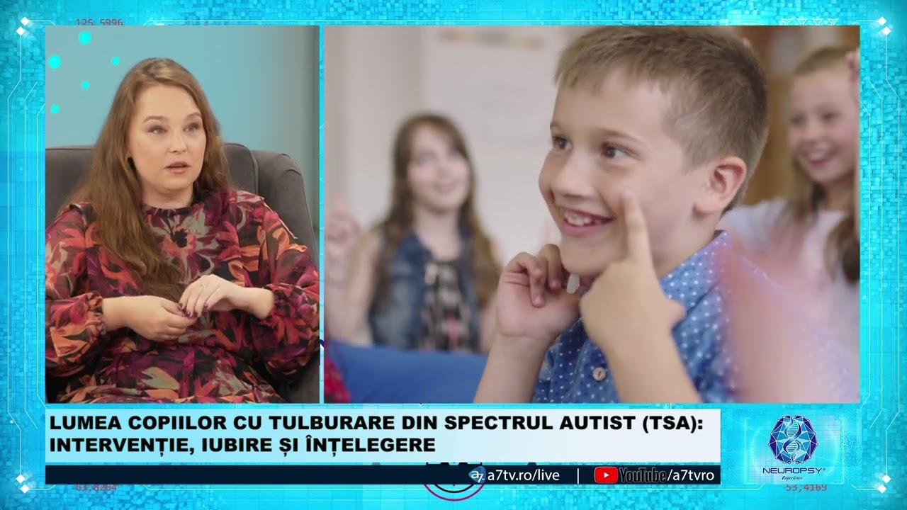 Lumea copiilor cu tulburare din spectrul autist (TSA): Intervenție, iubire și înțelegere