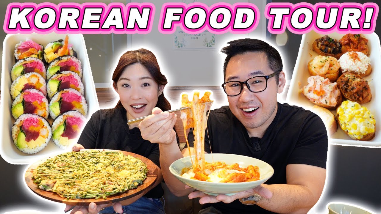 КОРЕЙСКАЯ КУХНЯ в ГОНОЛУЛУ! || [Оаху, Гавайи] Мясной джун, кальби, юбу чобап и многое другое!