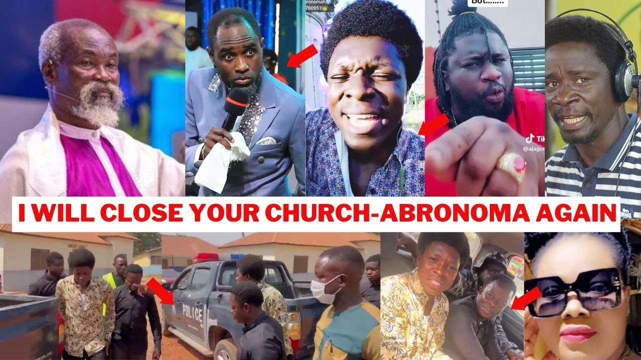 Ei-I will Close your Churches_Abronoma Dr0p Another video to Att@ck Ogyaba,Adom Kyei Duah&Ajagurajah