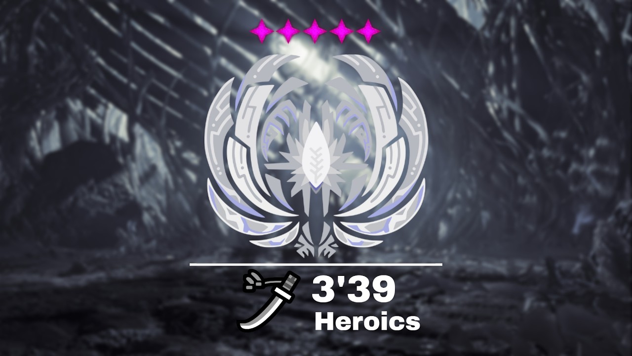 [PC - MHWilds] 8★ 5✦ Zoh Shia 3'39 | Longsword