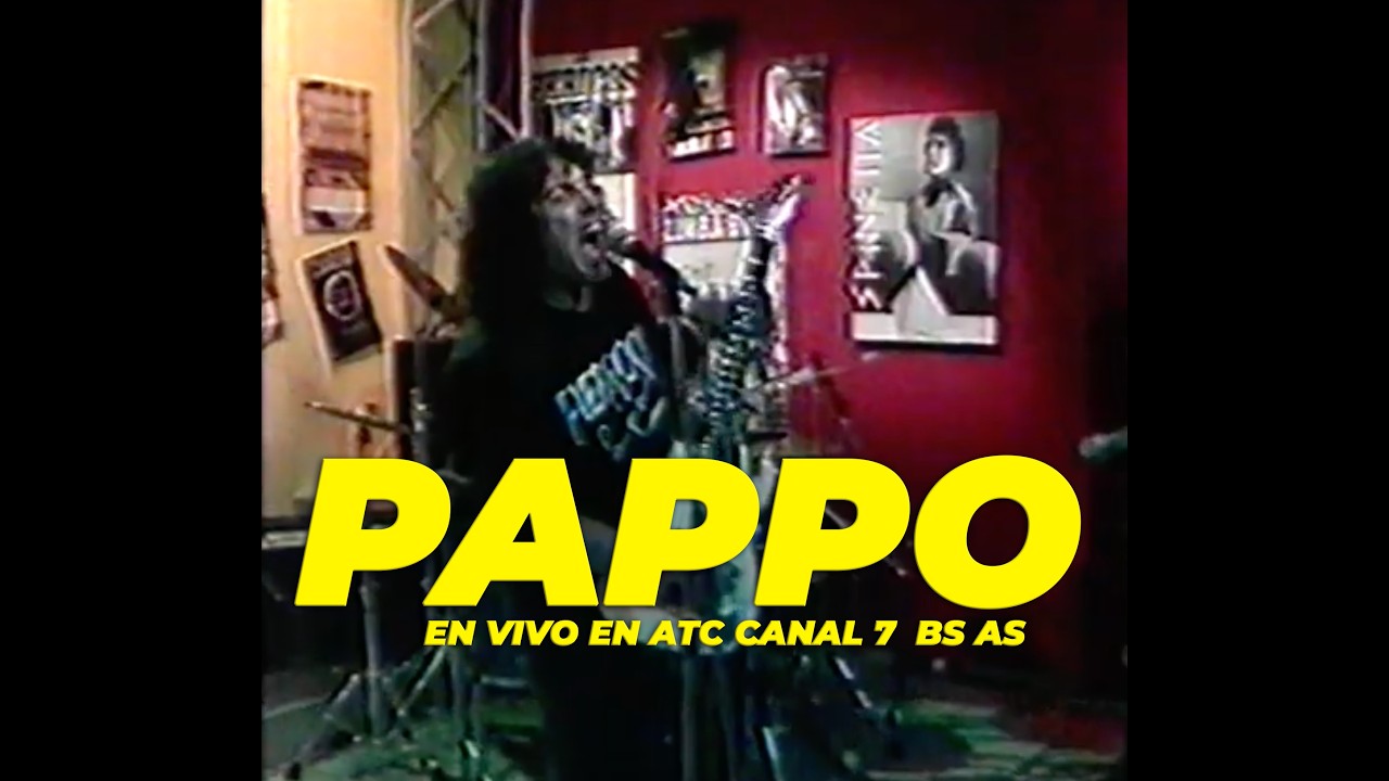 PAPPO -TREN AZUL en vivo ATC
