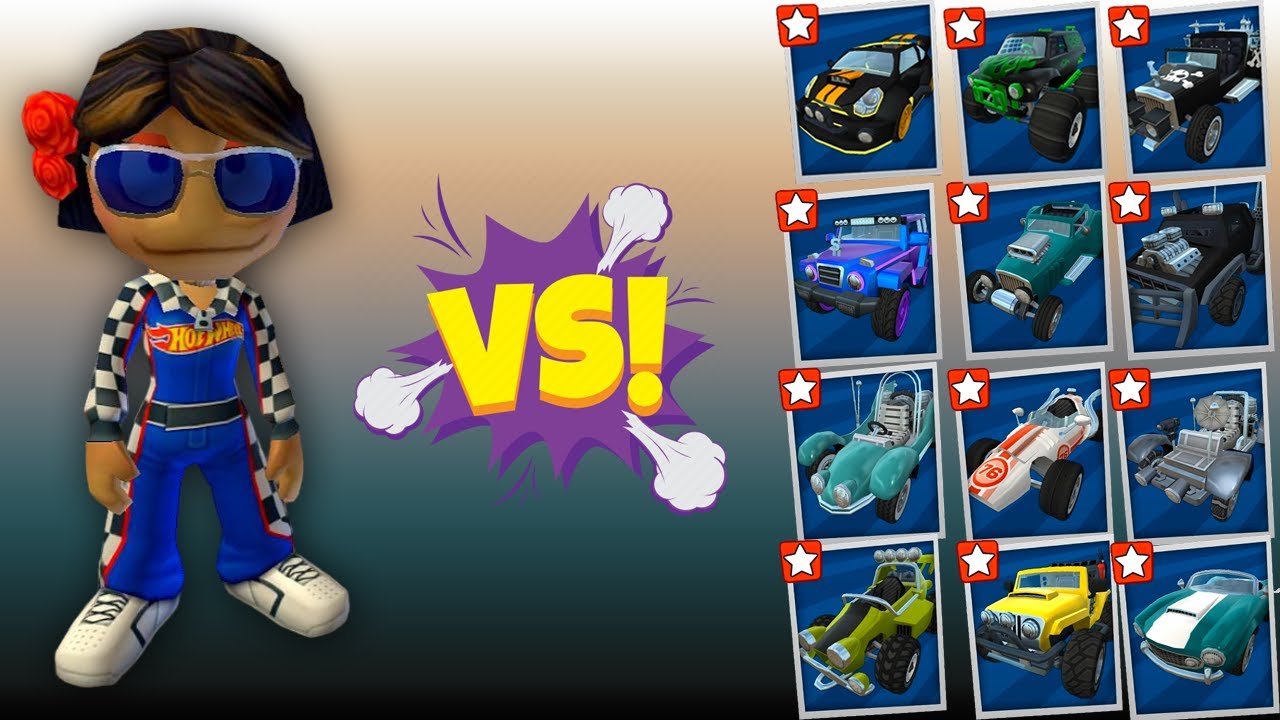 New Leilai outfit Vs 12 Cars Battle | Beach Buggy Racing 2