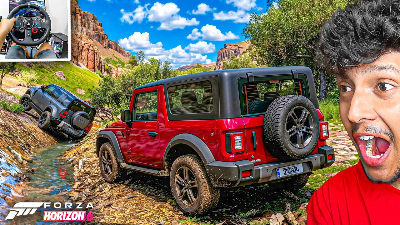 THAR ROXX & DEFENDER | 4x4 EXTREME OFF-ROADING 🔥Forza Horizon 5 | LOGITECH G29