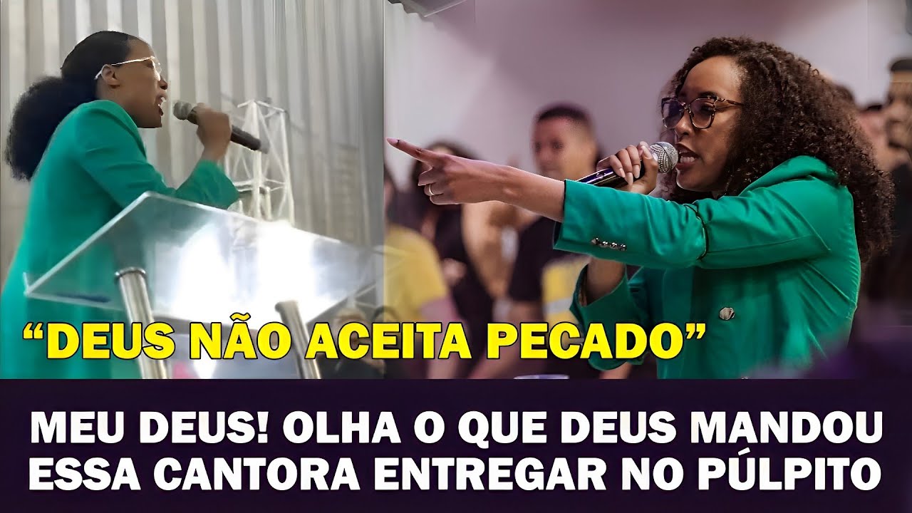 Sulamita Alves: Meu Deus Ela cantou com fé e autoridade e Deus manda ela entregar uma profecia forte