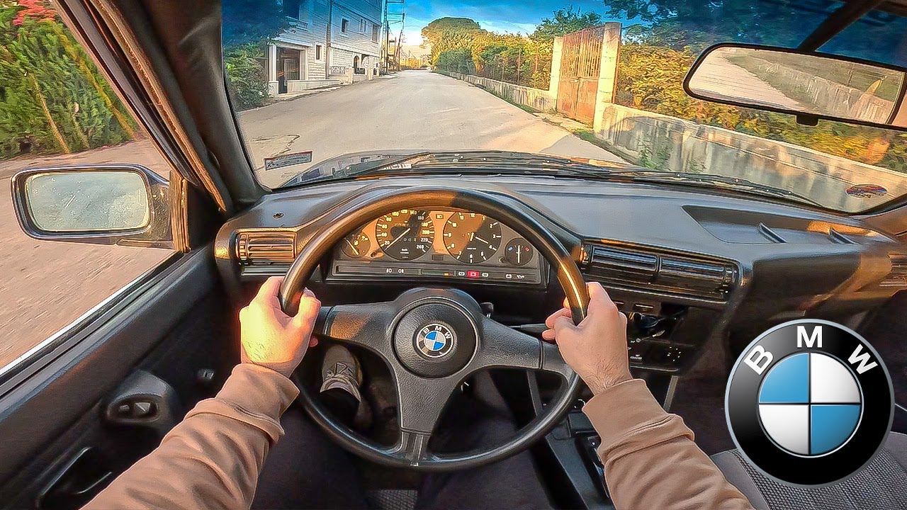 BMW E30 POV Test Drive | Iconic Classic Car Experience
