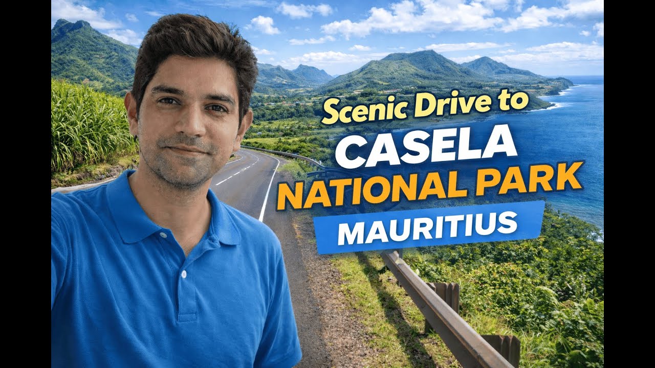 Scenic Drive to Casela National Park | Mauritius 🇲🇺