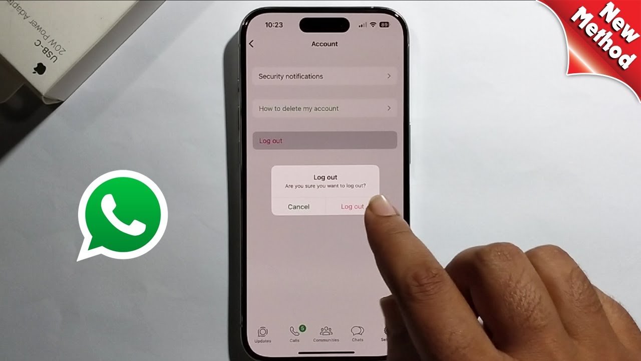 How to Logout WhatsApp From iPhone/iPad 2026 [ Quick & Easy ]