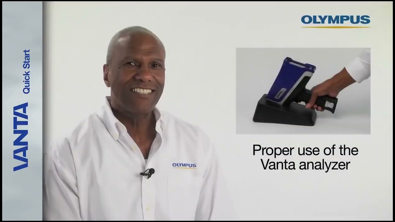 Olympus Vanta&trade; Handheld XRF Analyzer - Quick Start Guide for M, C, and L Series Analyzers