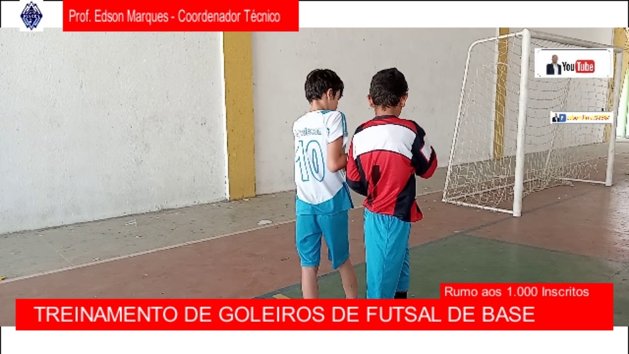 Treinamento de Goleiros de Futsal de Base