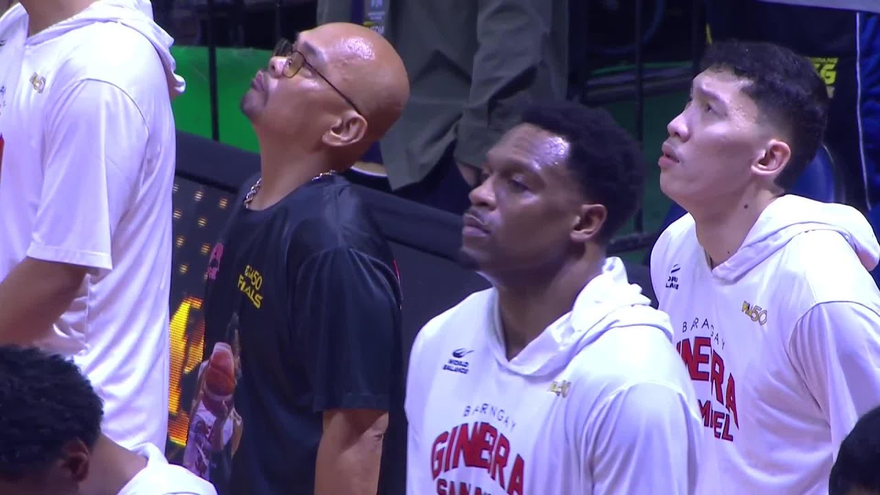 PBA HOLDS A MOMENT OF SILENCE FOR EARTHQUAKE VICTIMS 🙏🕊️ | PBA Season 50 Commissioner&rsquo;s Cup