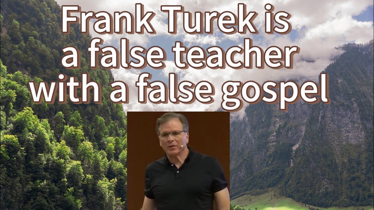 Frank Turek is a false teacher with a false gospel