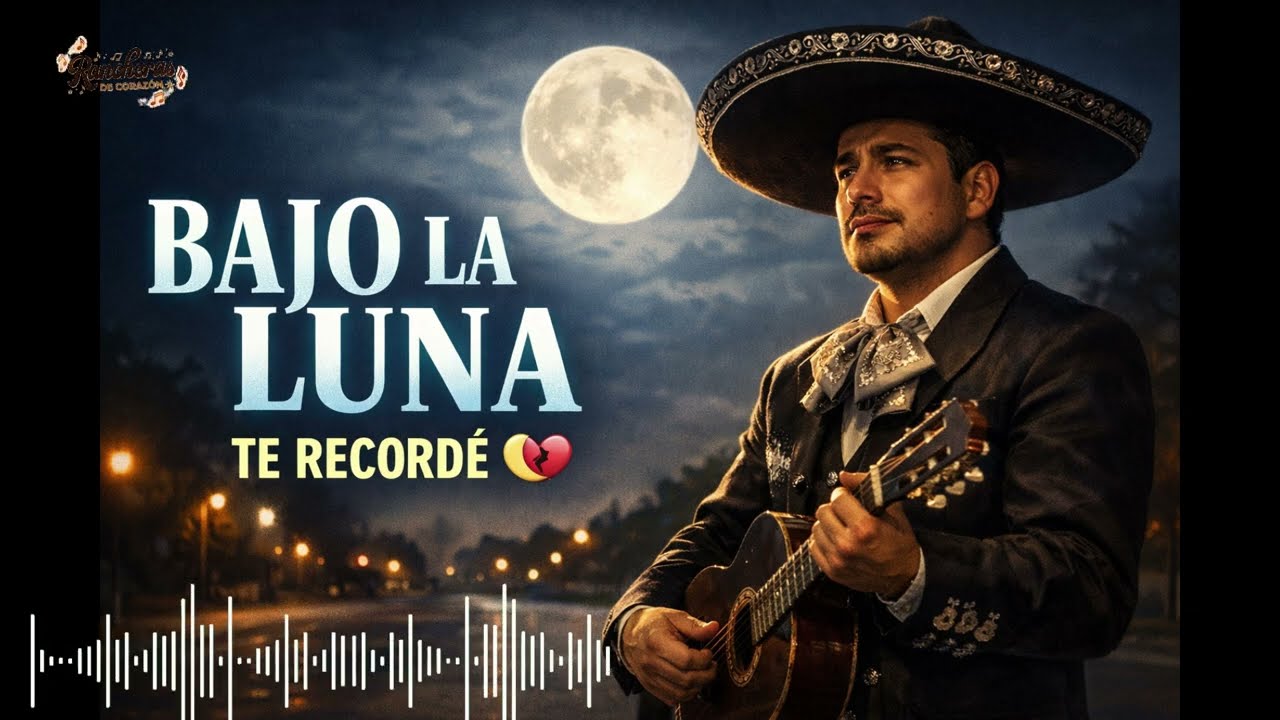 “Bajo la Luna Te Recordé – Ranchera de Amor y Nostalgia” ✅