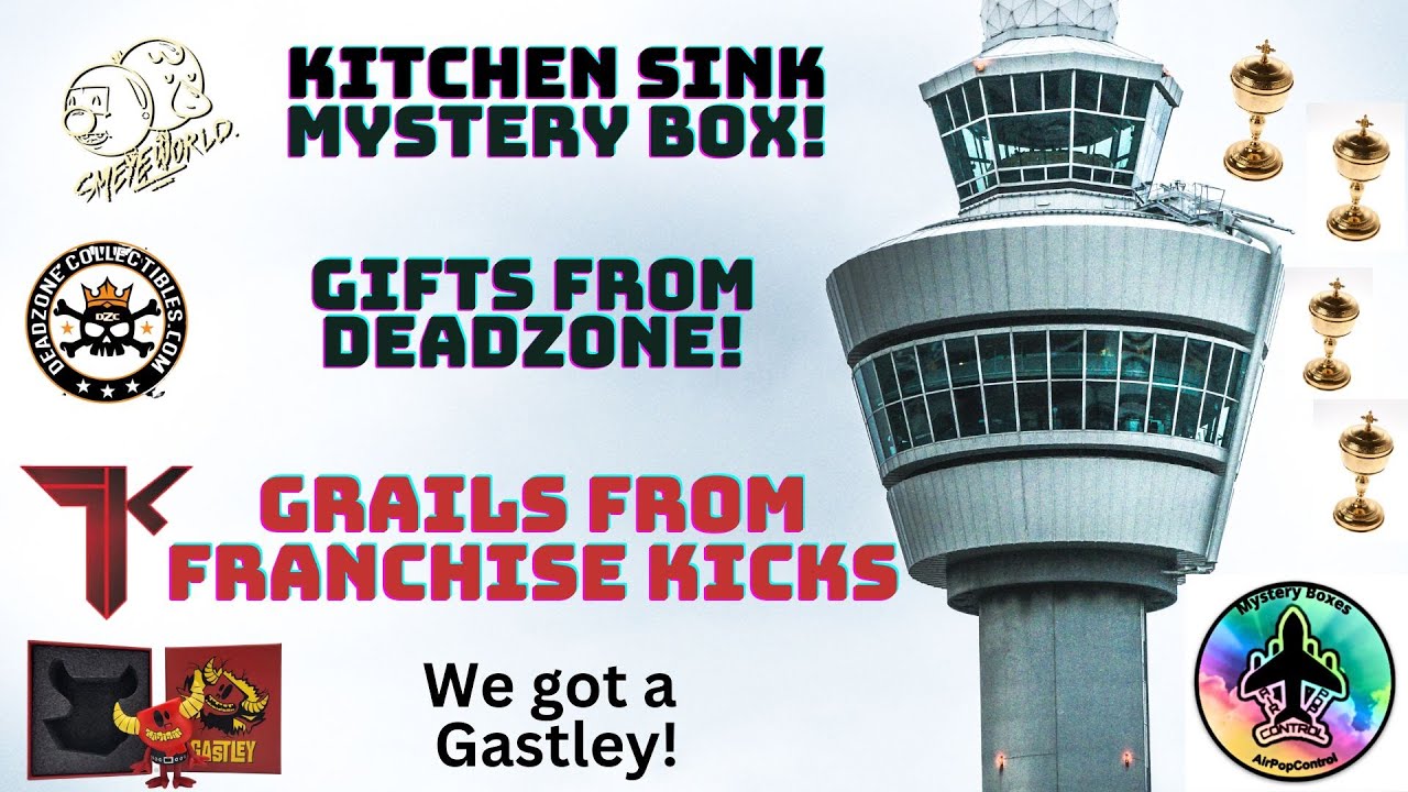 Smeye Kitchen Sink, Ghastly from Mischief Toys, Pickups from Deadzone, Grails from Franchise Kicks!