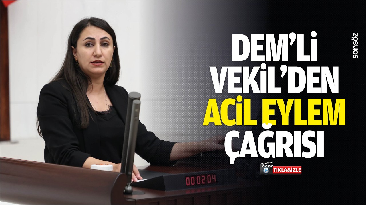 DEM’li Vekil’den acil eylem çağrısı