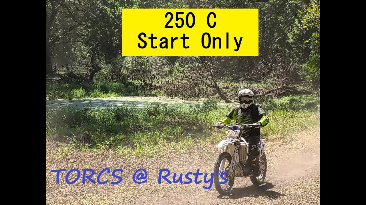 2021 Start Only 250 C TORCS offroad enduro Rusty's