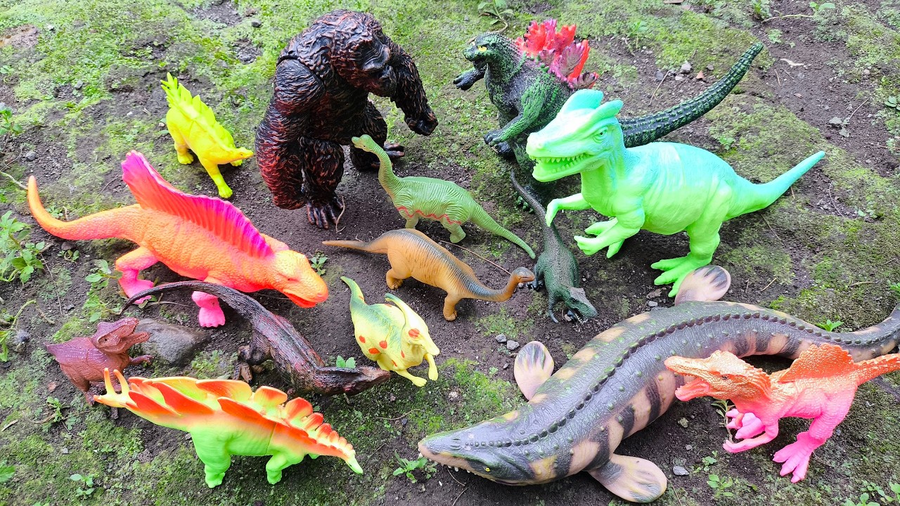 🦖 LIVE Dinosaurus Jurassic World : T-rex, Brachiosaurus, King-Kong, Giganotosaurus, Mosasaurus ?