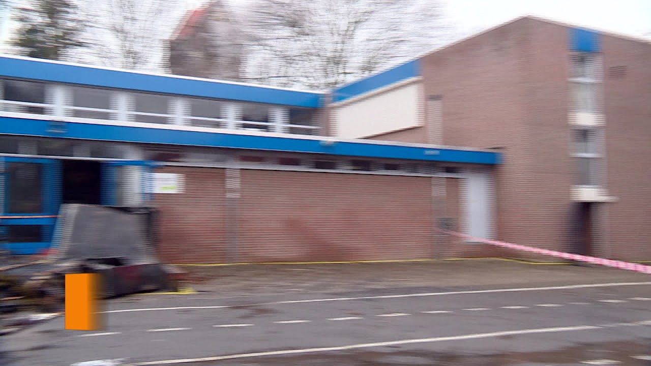 Verbijstering bij leraren en leerlingen afgebrande basisschool de Rungraaf in Eindhoven