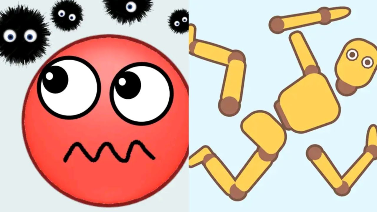 Hide Ball VS Ragdoll Break MAX LEVELS UNLOCKED SPEEDRUN Gameplay