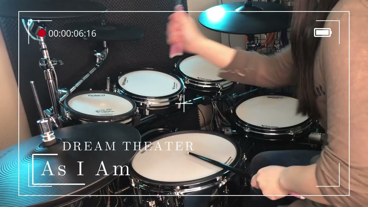 Dream Theater - As I Am V71 Drum Cover by yuya