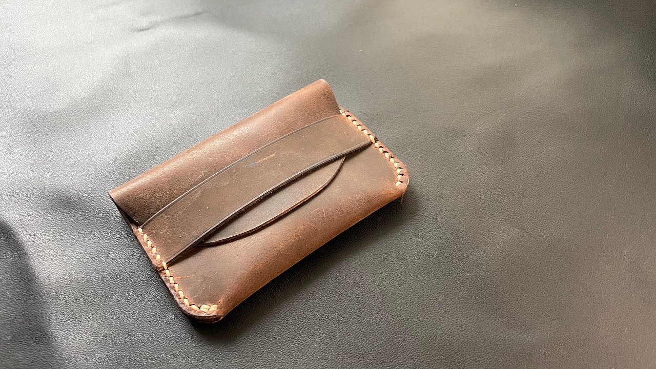 Making EASY flap wallet [FREE PDF]