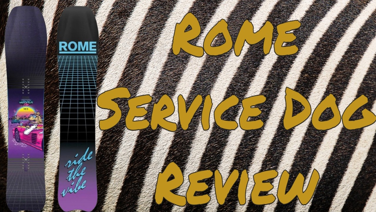 The 2025 Rome Service Dog Snowboard Review