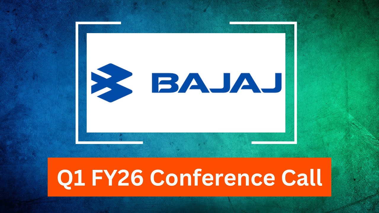 Bajaj Auto Q1 FY26 Concall: Exports & EVs Fuel Profit Jump, Domestic Sales Dip