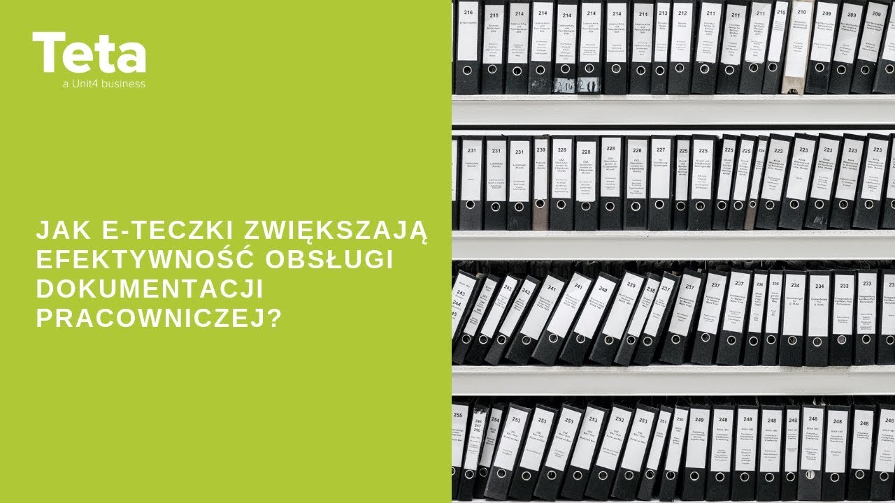 Jak e-teczki zwiększają efektywność obsługi dokumentacji pracowniczej?