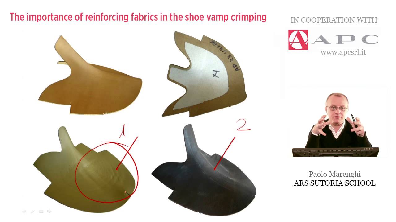 The importance of reinforcing fabrics for shoe vamp crimping