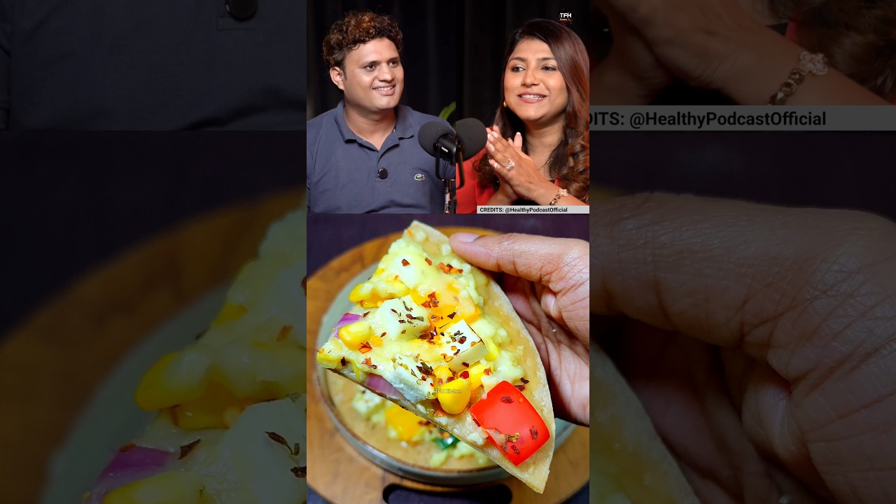 DEEPIKA KAPOOR's healthy PANEER PIZZA 🍕 ♨️ 
